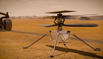 A new record is set by the Mars Helicopter