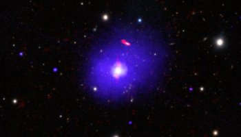 A slow-rotating supermassive black hole is found in a distant quasar by Chandra