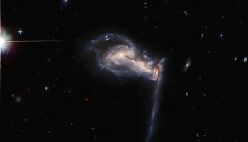 Merger of multiple armies of galaxies observed by Hubble