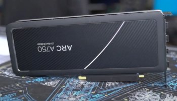 Arc A750 Limited Edition GPU Performance Revealed by Intel