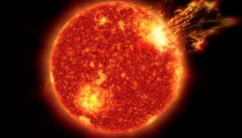 The Earth may experience a minor solar storm today; it may cause power outages and satellite disruptions