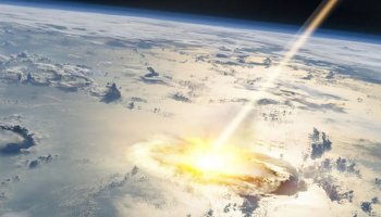 The Earth's continents were formed by massive meteorite impacts, according to a new study