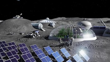 Solar cells made of moon dust could enable Artemis astronauts to go to space
